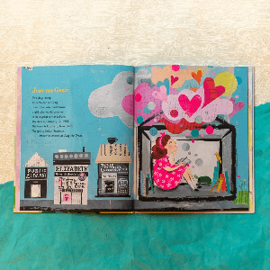 Illustration from Ode to Judy Blume