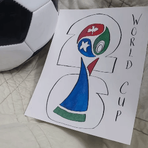 Activity Draw the World Cup Trophy