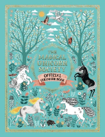 image of book, magical unicorn society official coloring book