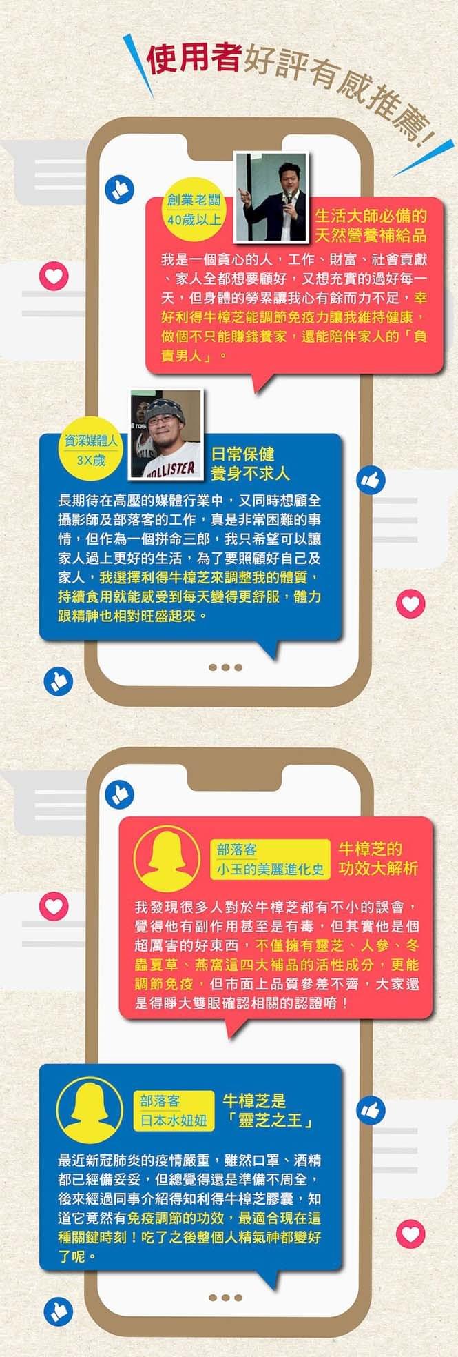 利得牛樟芝 30粒/盒