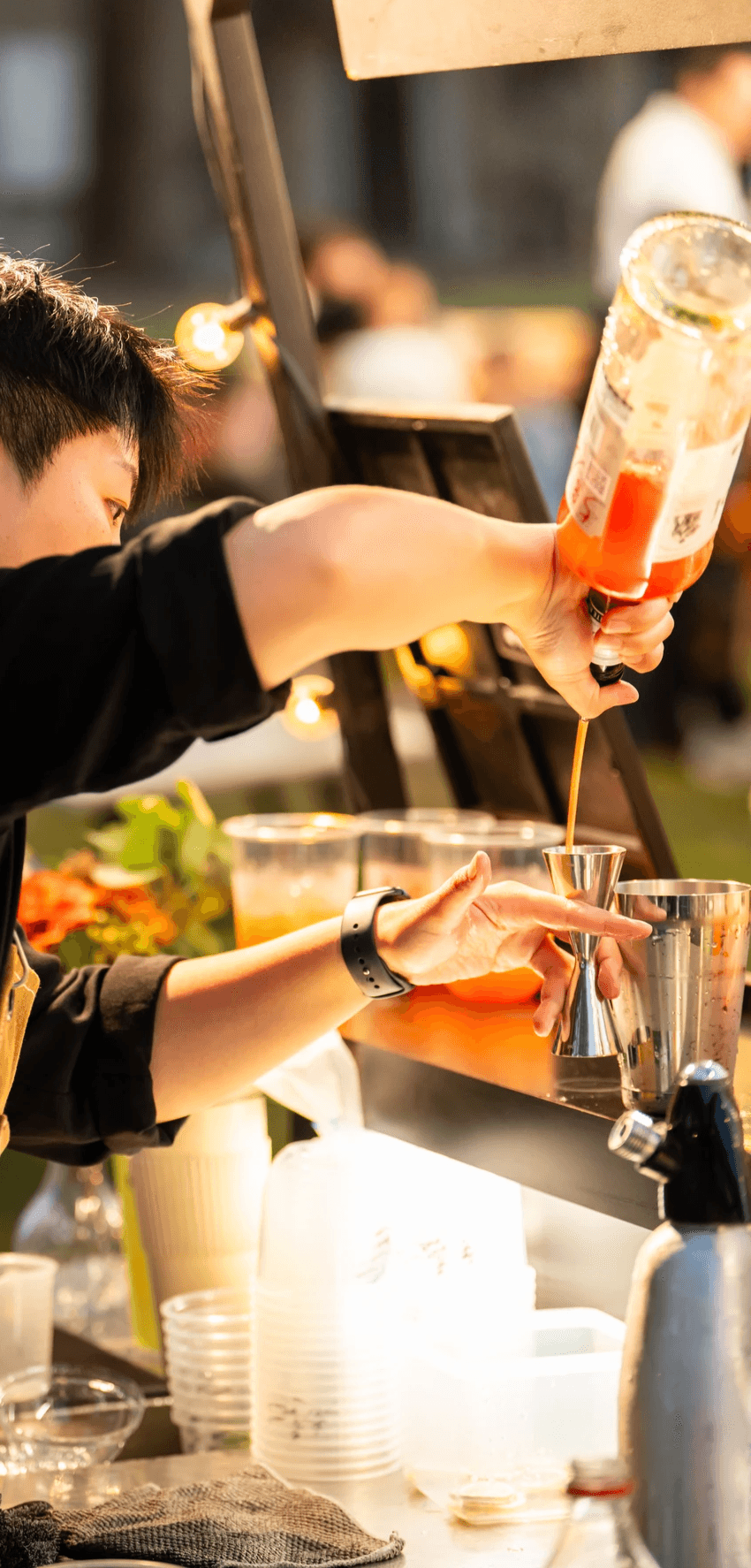 高雄戶外婚禮行動酒吧現場