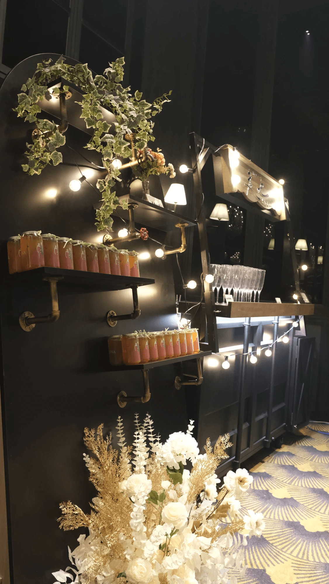 婚宴行動調酒吧台服務實拍