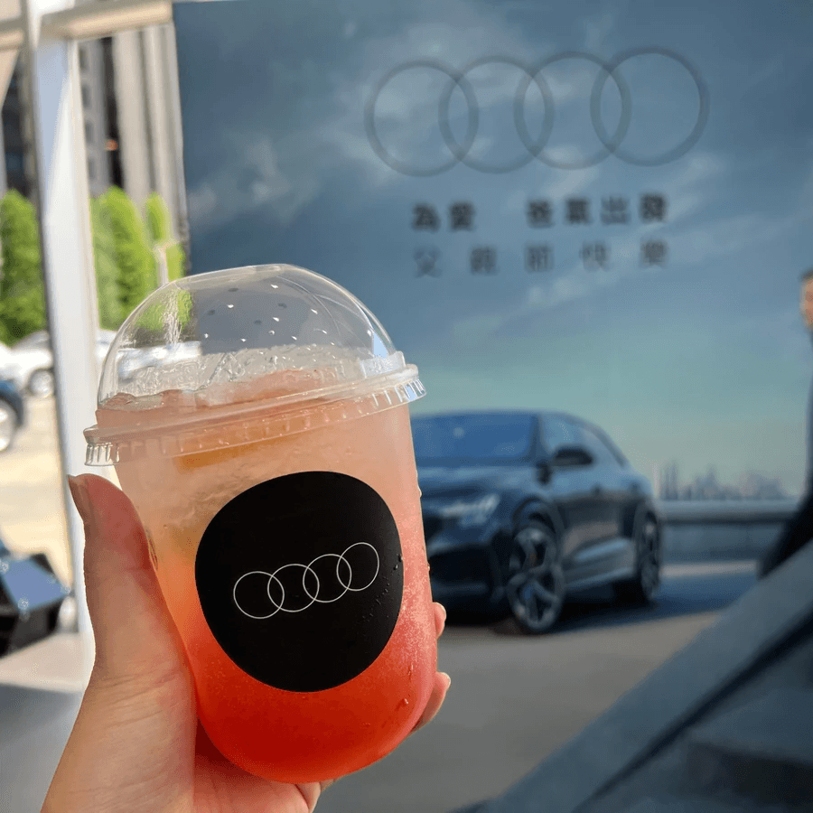 客製杯身貼紙 行動酒吧品牌設計