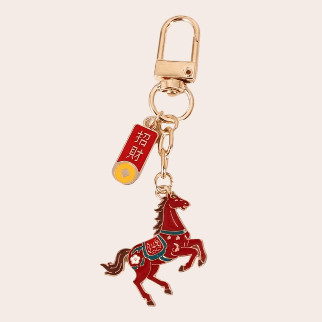 Maghoney Books Year of the Horse Keychain Amulet