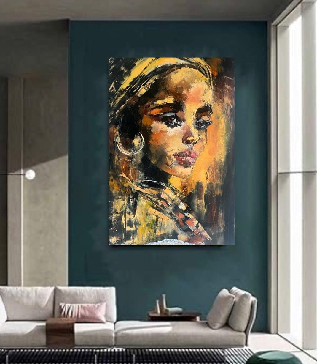 Mon amie la rose - Dimension: 130x89cm