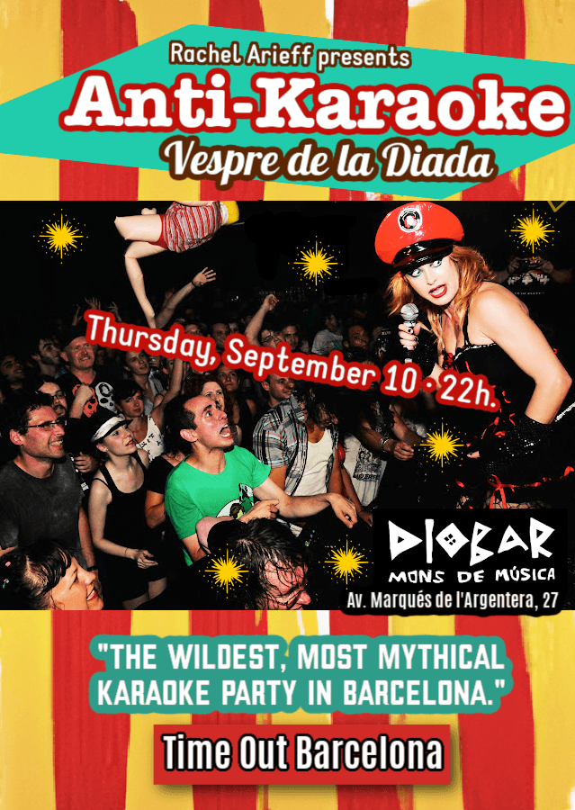 Get advance tickets to the next Anti-Karaoke Barcelona
