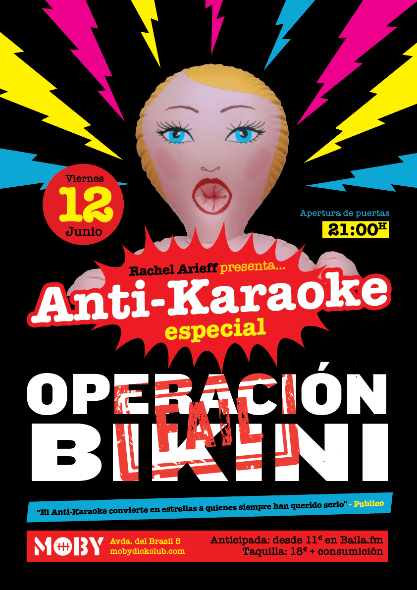 Anti-Karaoke Madrid 2026 at Moby Dick Club