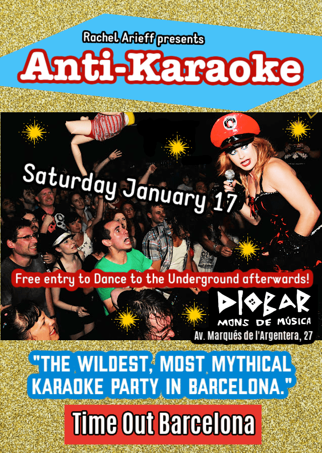 Anti-Karaoke January 17 2026 at Diobar
