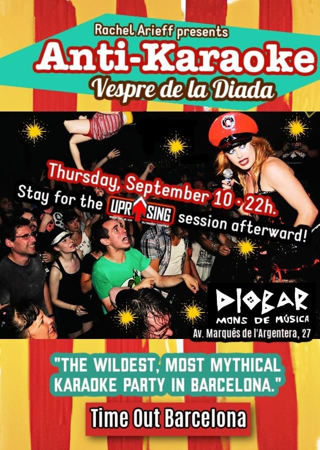 Get advance tickets to the next Anti-Karaoke Barcelona