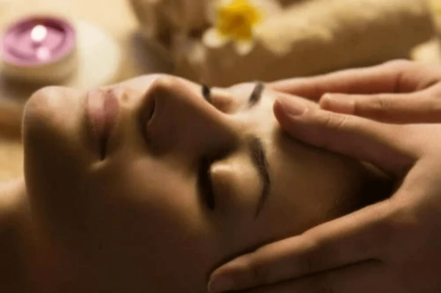 Massage dos et tête