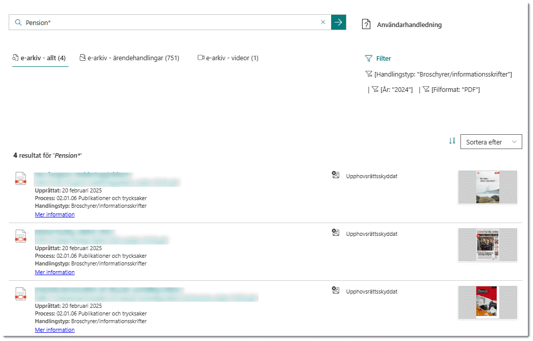 Enkelt användargränssnitt