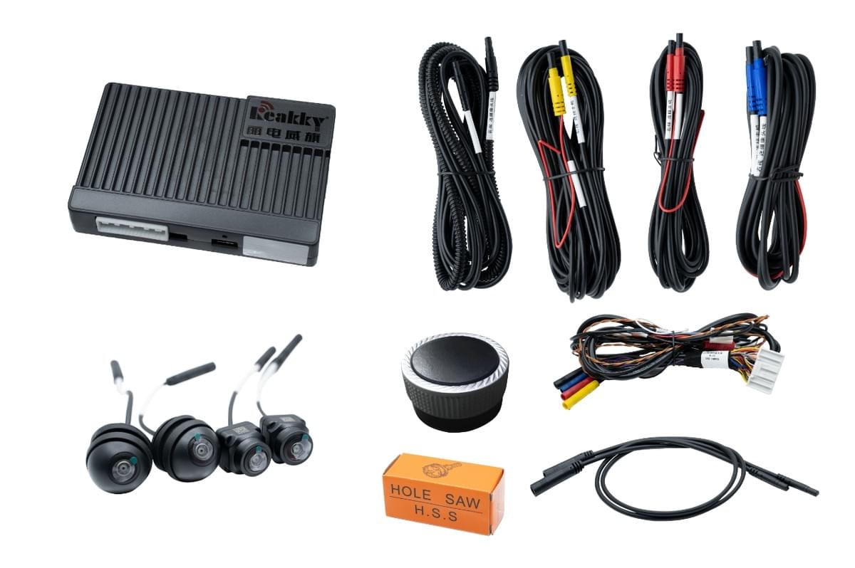 Car universal 3D 360° surround view monitoring car camera device system