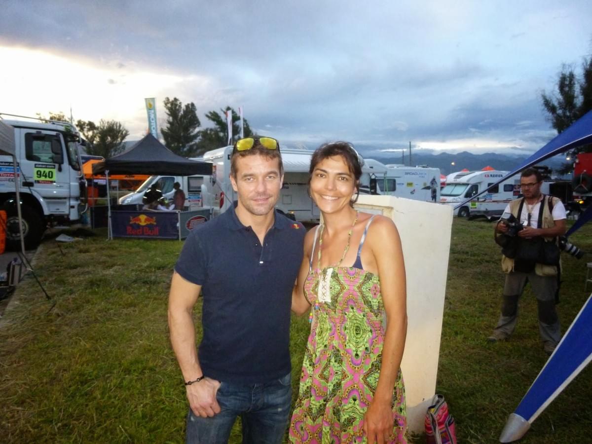 Avec le multiple champion du monde WRC, Sebastien Loeb