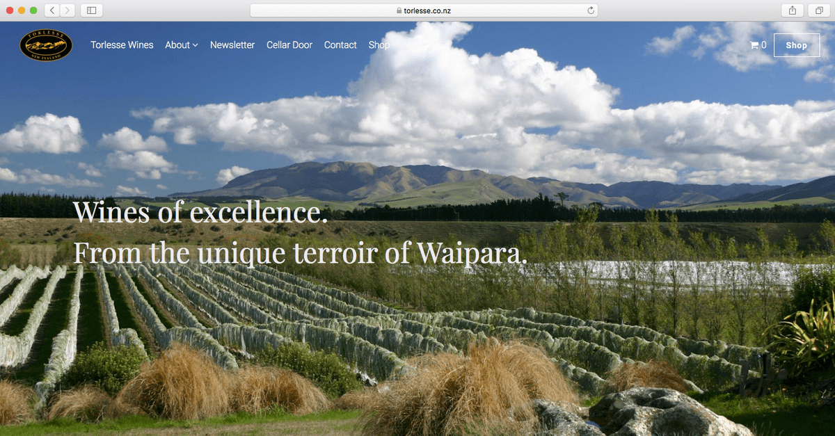 Amazing Wines from New Zealand & Amazing Website Design by the SLOTHS