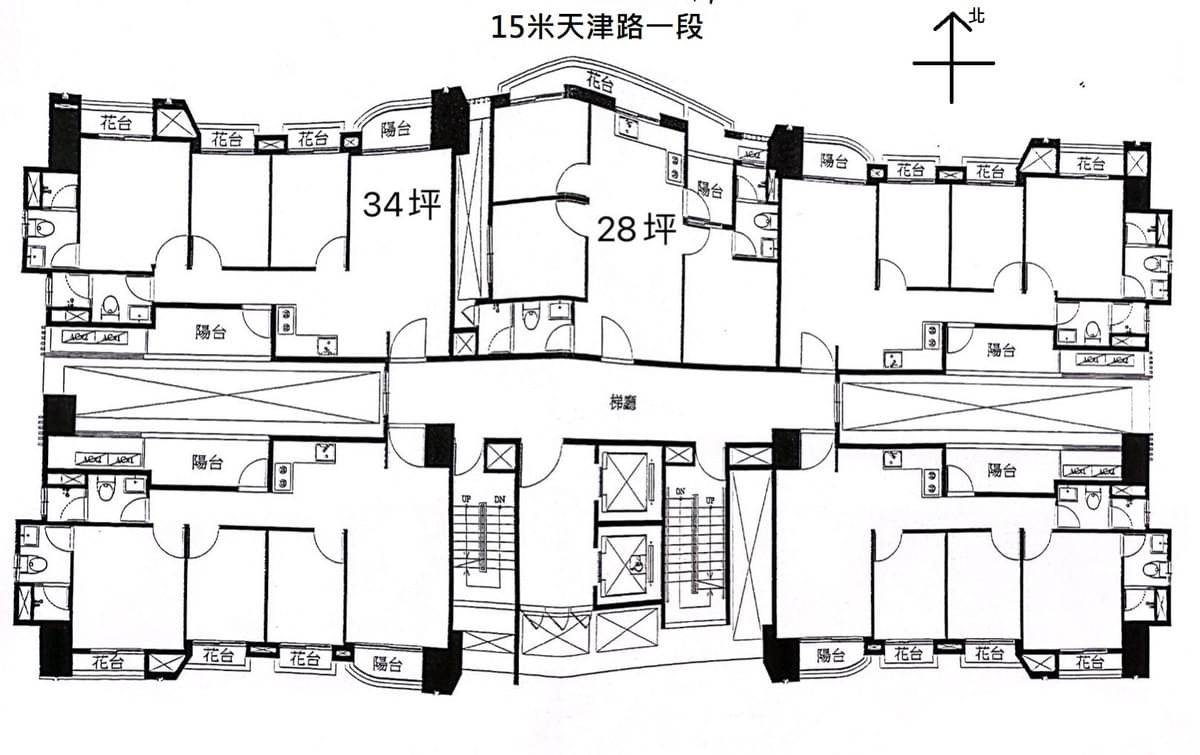 聚富朗朗格局圖