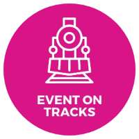 private event party stag hen bachelor bachelorette birthday anniversary celebration train locomotive steam diesel railway tracks rent ride