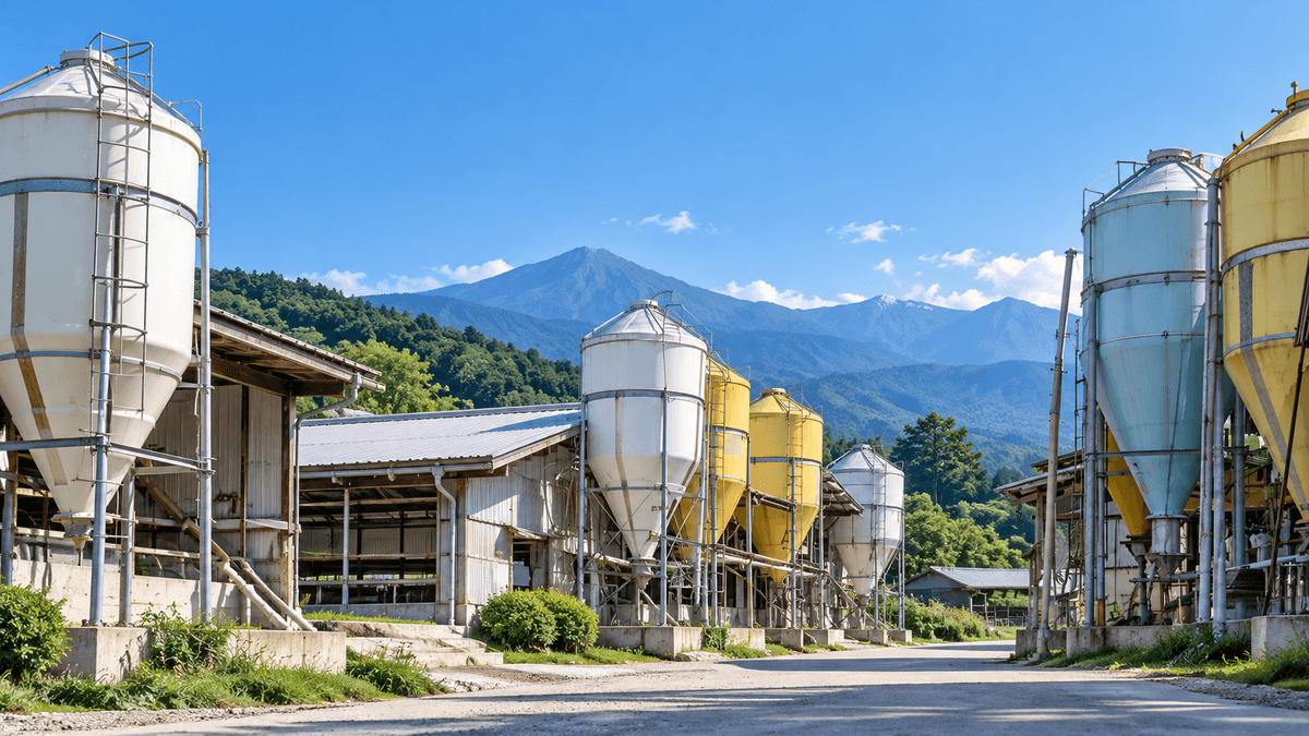 山梨県甲府市にある千野ファームの農場