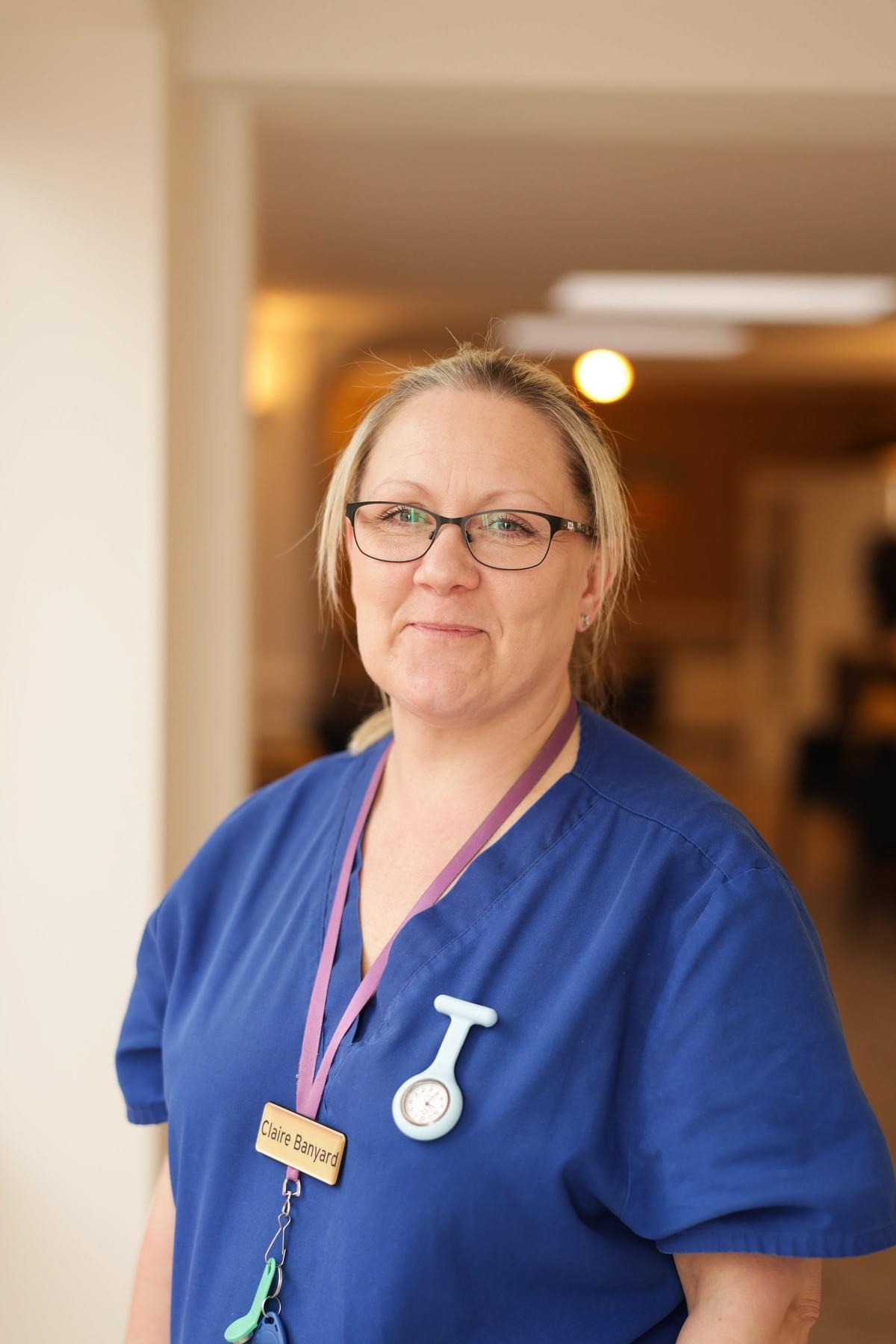 Claire Banyard - Floor Supervisor - St George's Nursing Home Witham
