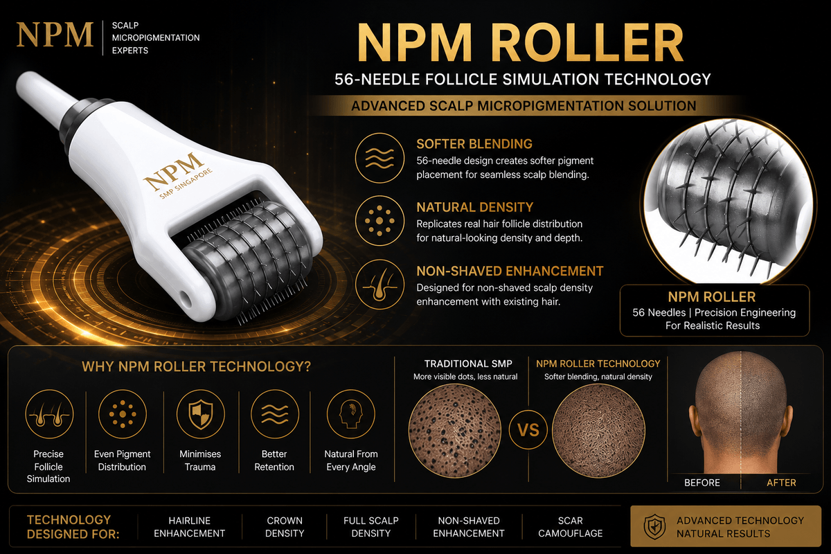 NPM Roller  56-Needle Follicle Simulation Technology
