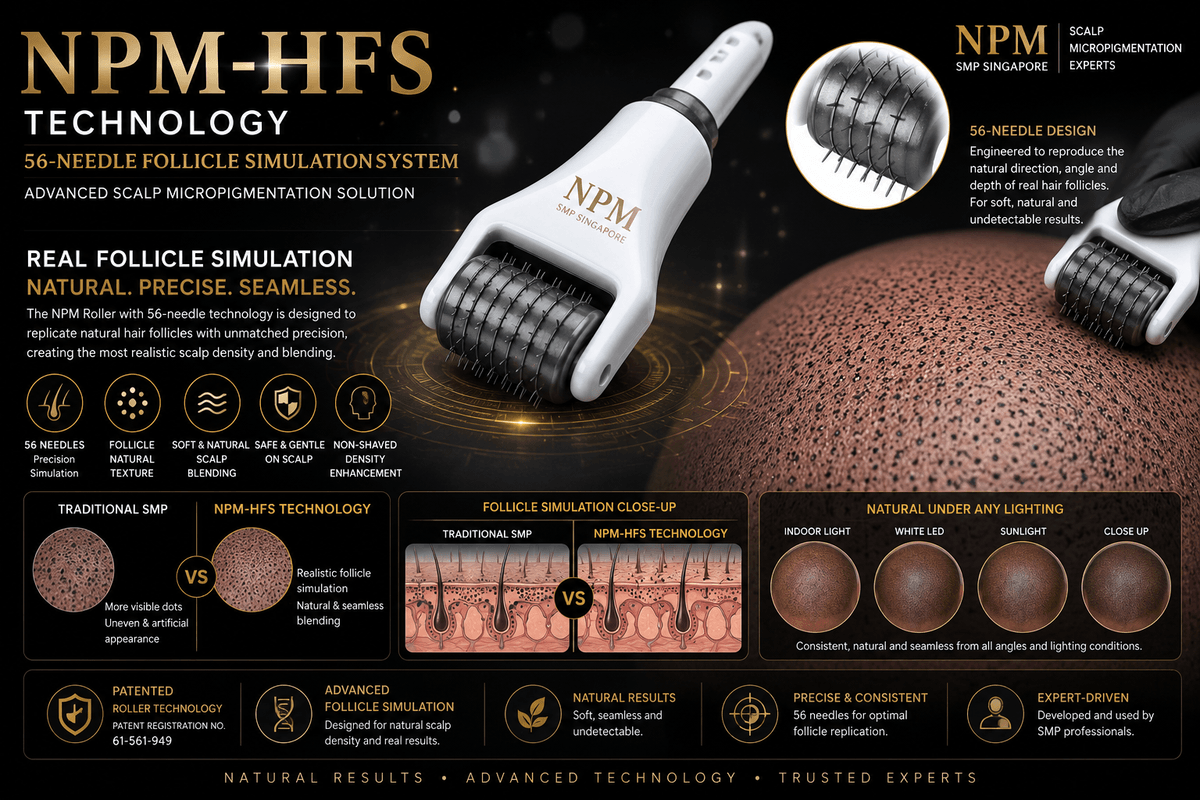 56-Needle Follicle Simulation System