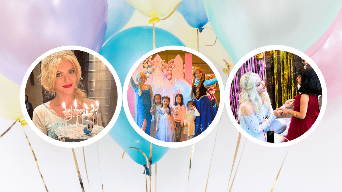 生日會公主派對  每個女孩心中都有一個公主夢，外國  公主能化身成不同的主角，包Elsa、Anna、Rapunzel、Ariel等等。