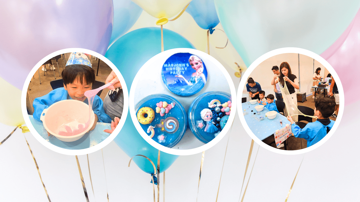 生日會派對工作坊 提供超過二十款工作坊，當中包括流體熊仔、鬼口水、音樂盒工作坊等。