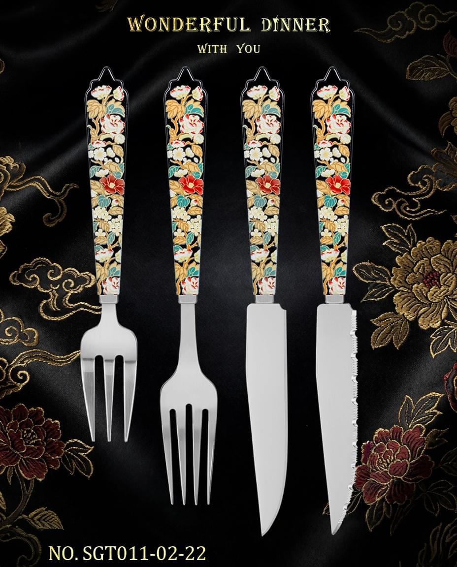 4 pcs cutlery set - Mary's Dream - SGT011-02-22
