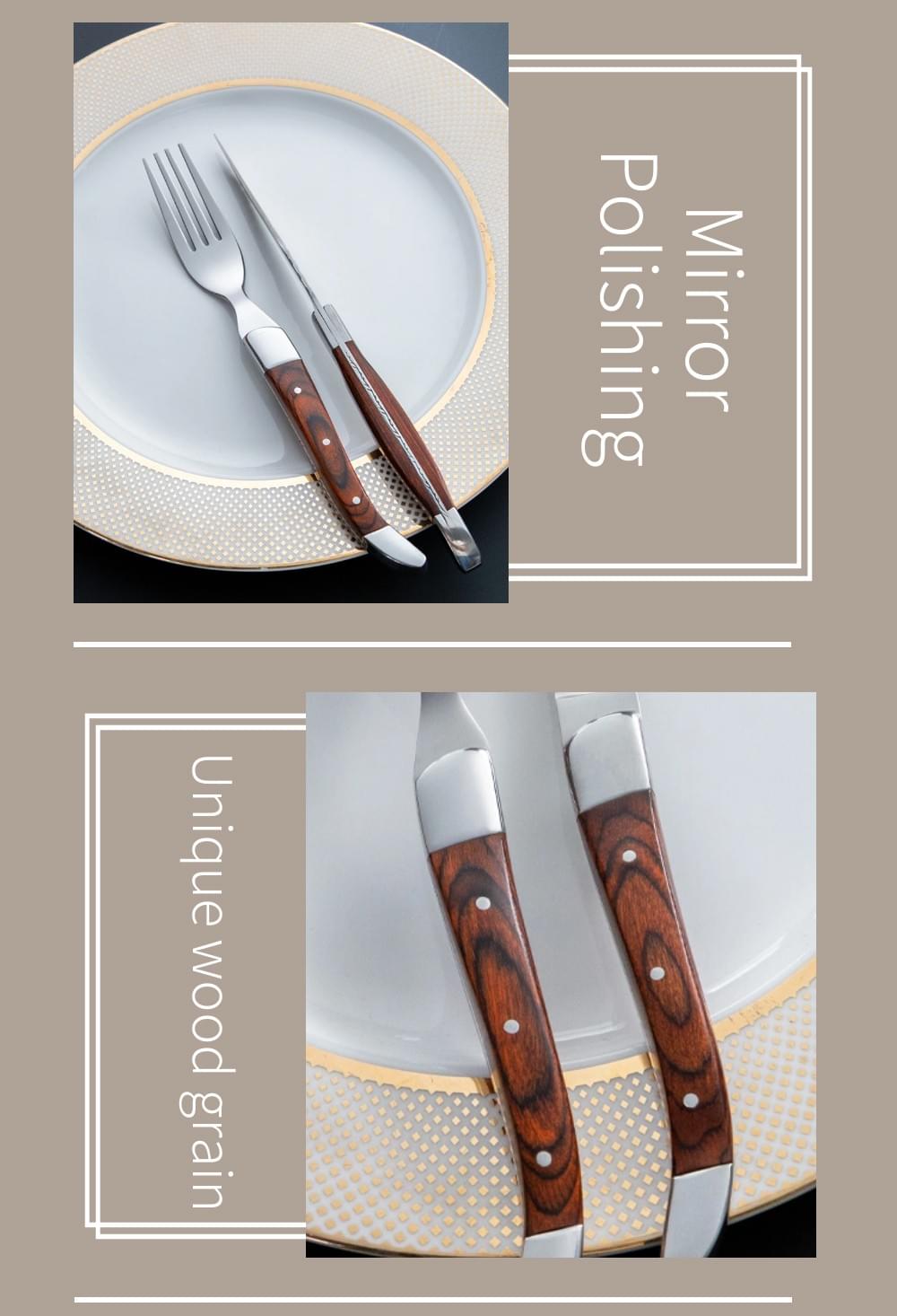 Cutlery with Rose wood-Classic Ⅳ