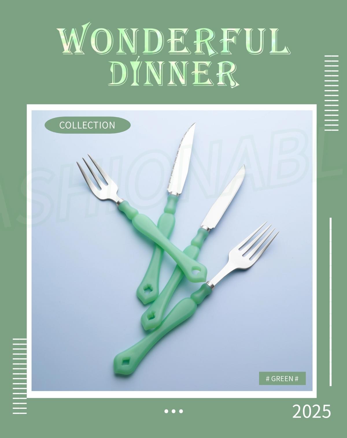 Jeu d’Art - Mint Green