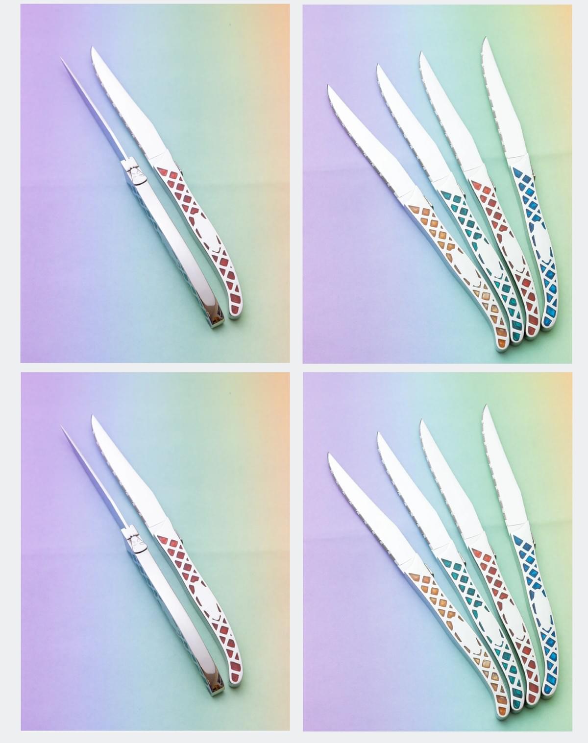 Rainbow in iron