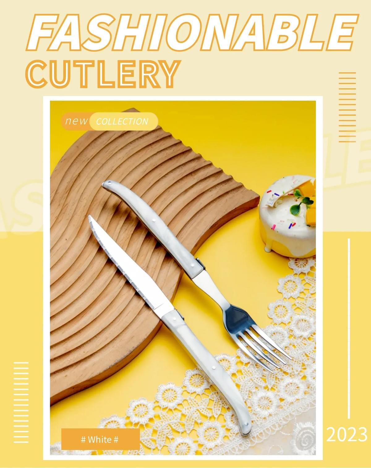 Cutlery with white - Classic Ⅲ
