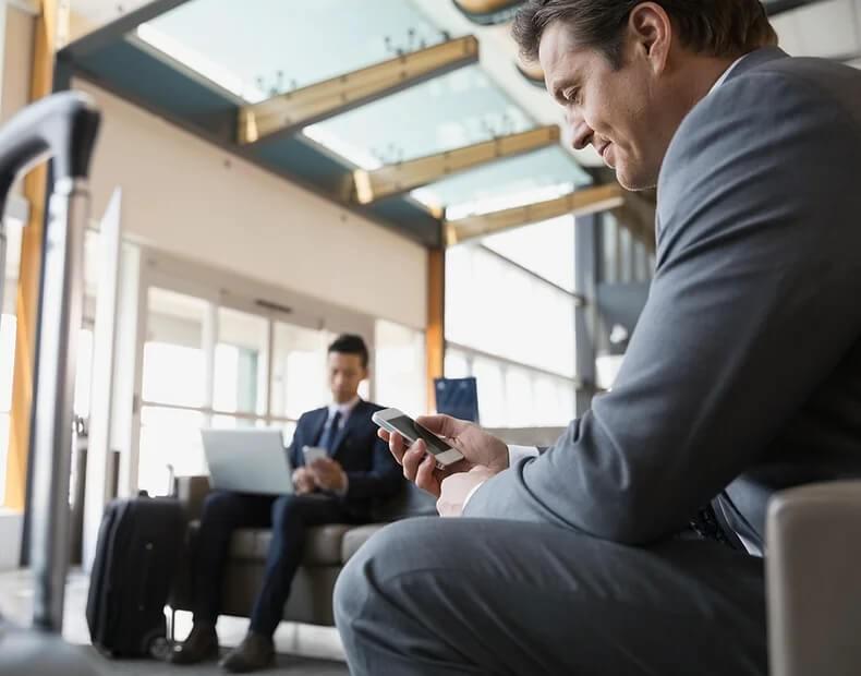 Airport transportation pickup