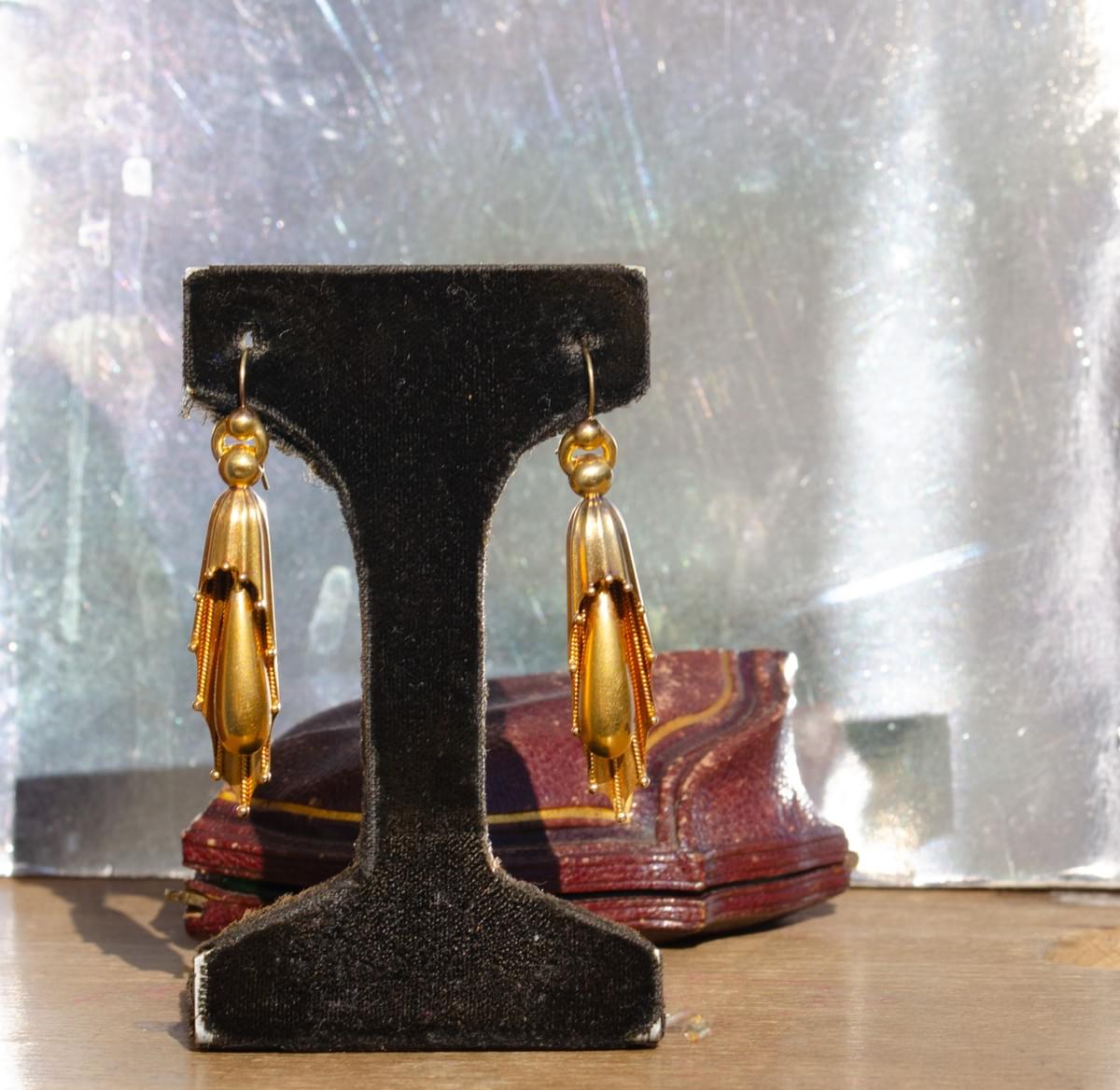 Victorian drtop earrings