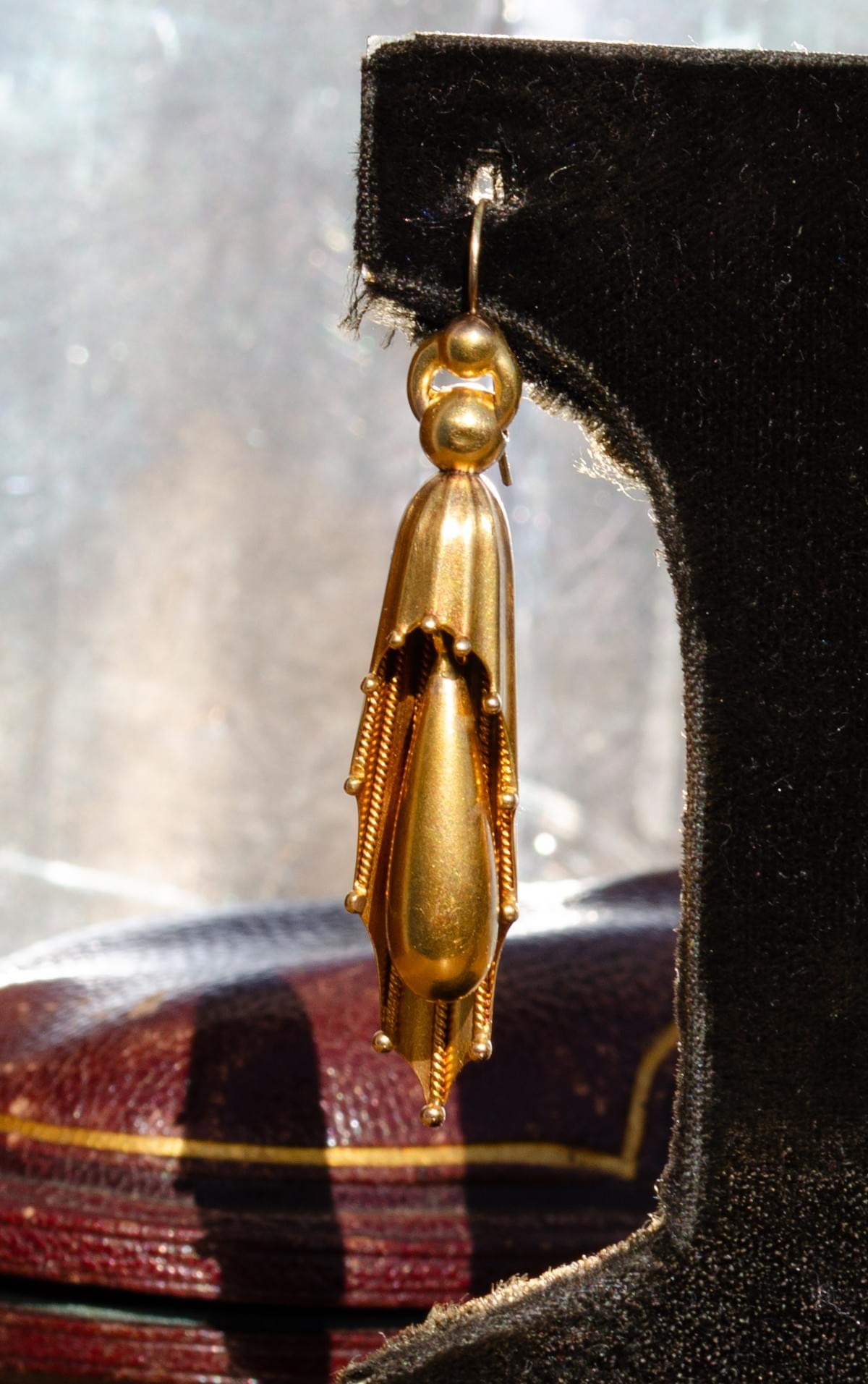 Victorian drtop earrings