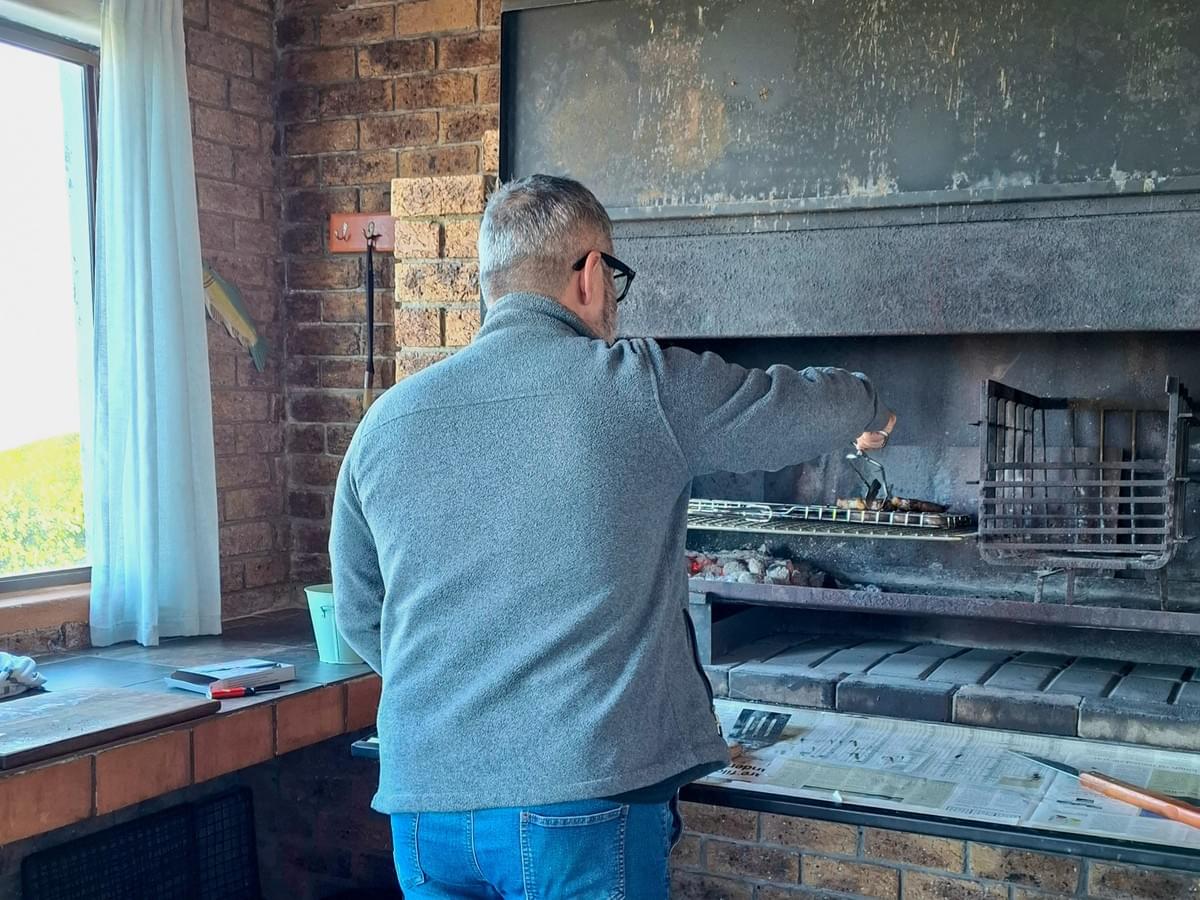 Stunning ocean view from our cozy self-catering accommodation.