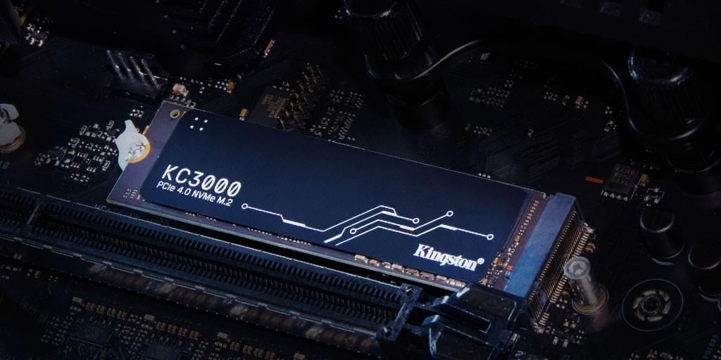 Kingston 金士頓 KC3000 PCIe 4.0 NVMe M.2 SSD