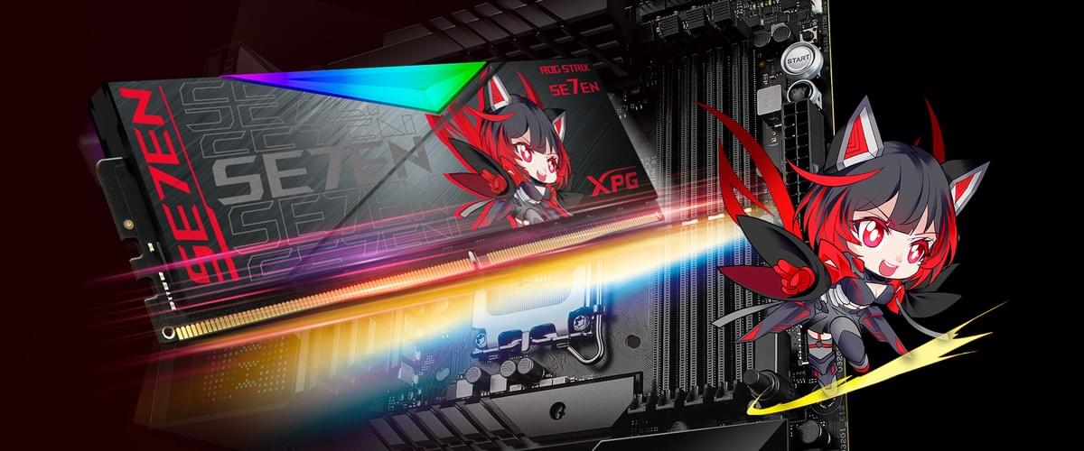 ADATA威剛 XPG LANCER RGB RO姬聯名款 DDR5