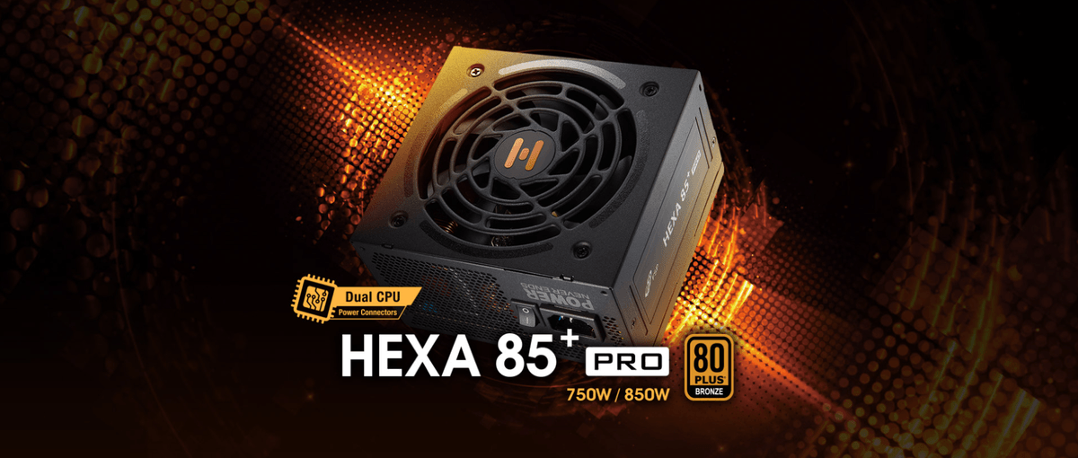 【全漢FSP】聖武士 HEXA 85+ PRO 750W ATX3 PCle5 銅牌電源(全日系電容/DC-DC/扁線)