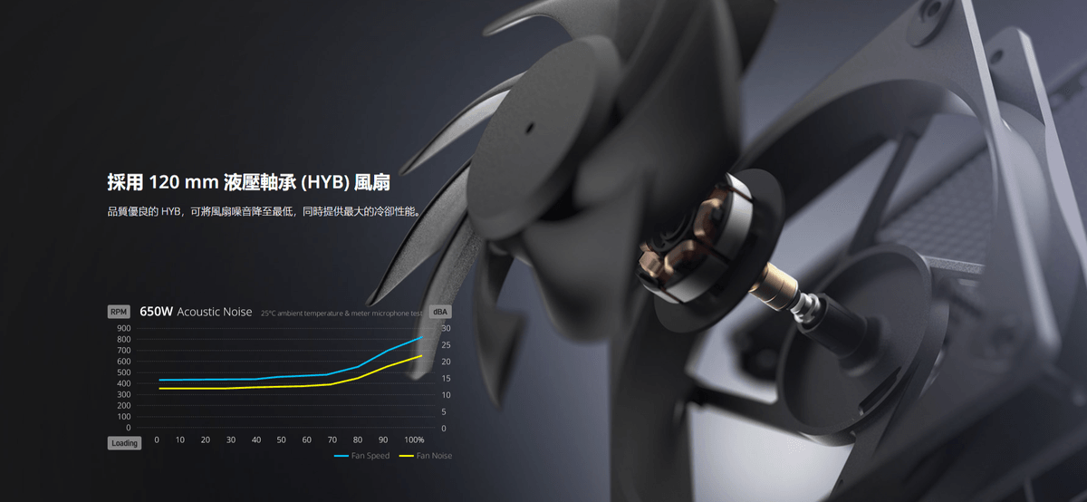 【全漢FSP】VITA GM MIT 650W ATX3.1 雙金牌全模組電源 (台灣製造/扁線材/A+低噪認證)