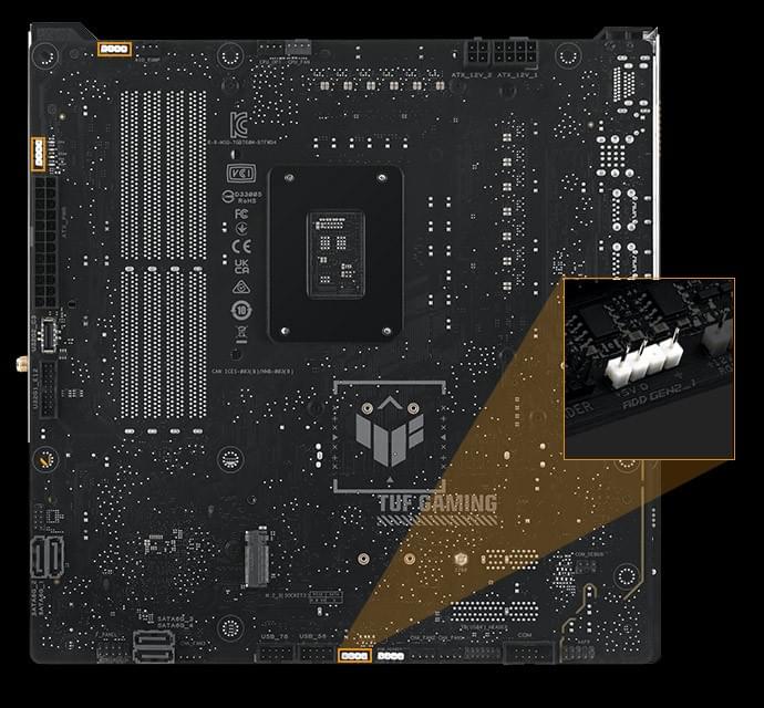 華碩 TUF GAMING B760M-BTF WIFI D4 背插