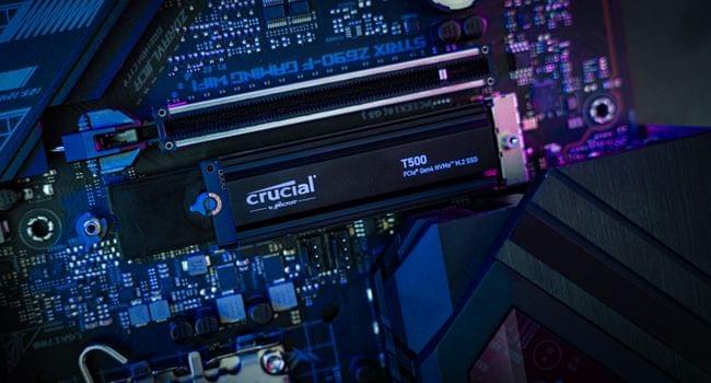 Micron 美光Crucial T500 PCIe Gen4 NVMe SSD
