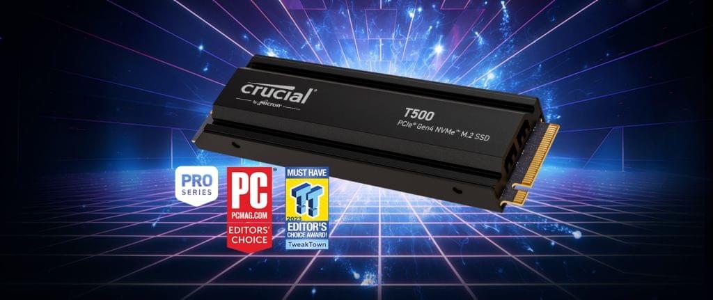 Micron 美光Crucial T500 PCIe Gen4 NVMe SSD