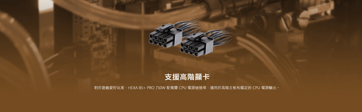 【全漢FSP】聖武士 HEXA 85+ PRO 750W ATX3 PCle5 銅牌電源(全日系電容/DC-DC/扁線)
