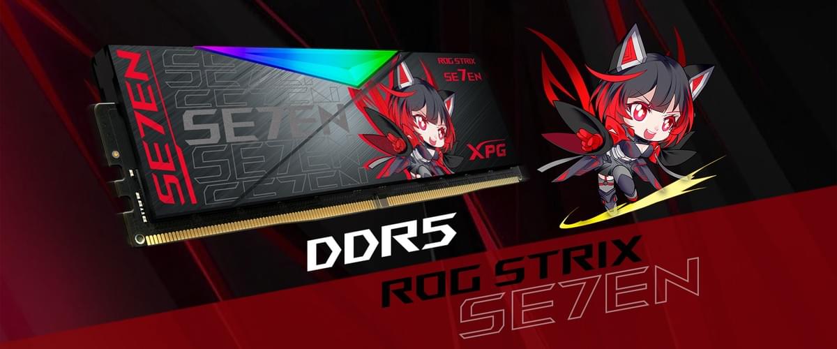 ADATA威剛 XPG LANCER RGB RO姬聯名款 DDR5