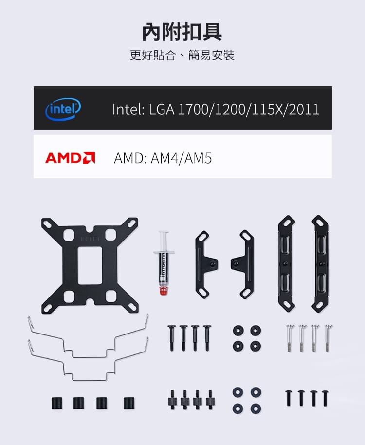 【JONSBO 喬思伯】CR-3000 白色 CPU風冷散熱器(雙塔雙風扇/鍍鎳7熱管/ARGB同步/PWM)