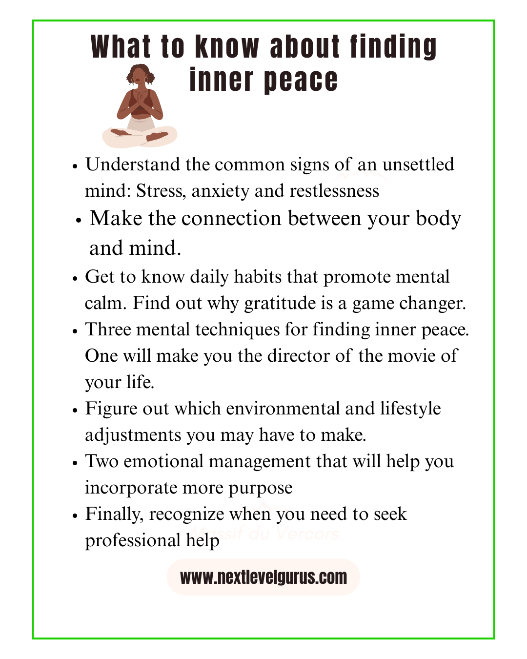 What to know about how to find inner peace summary