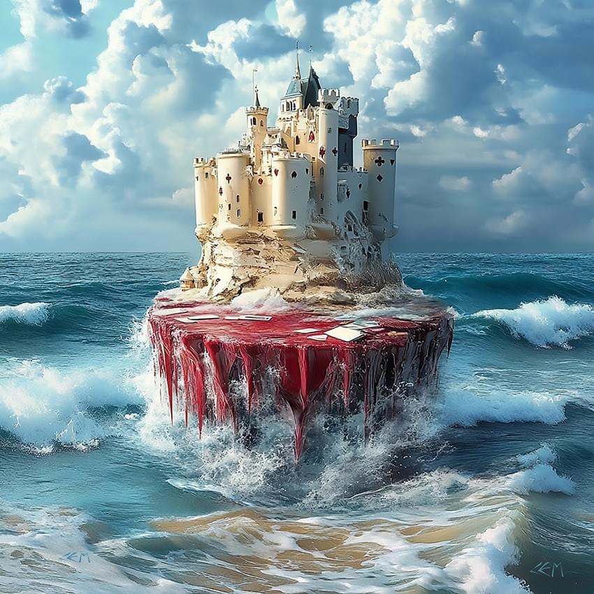 CASTLE LOST IN THE OCEAN 1