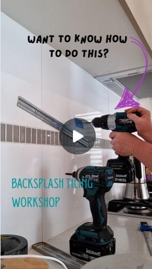 Backsplash Tiling Workshop