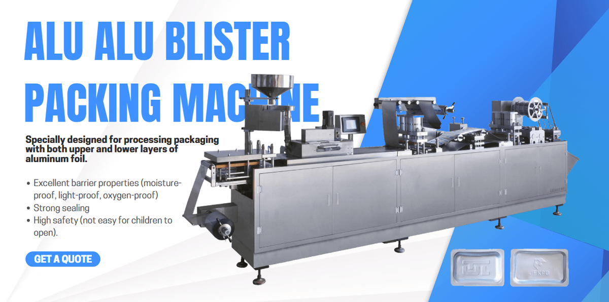 alu alu blister packing machine
