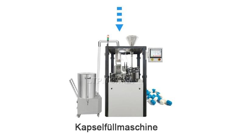 capsule form solution production line capsule filling machine